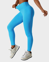 Leggings deportivos ligeros sin costuras con efecto levantacola